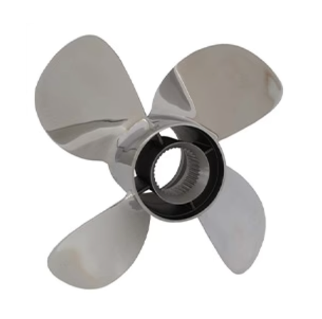 80-T22L4DS Hill Propeller Bravo III Front 15.5 x 22 4 Blade SS LH