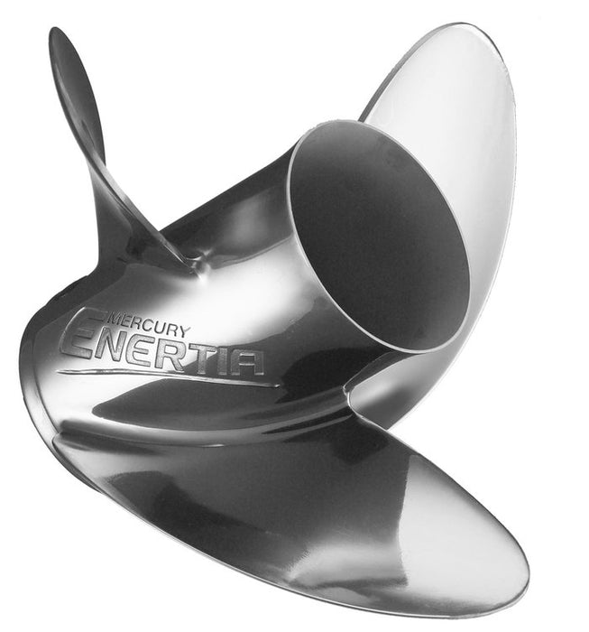 Mercury 48-899202A46 Enertia 13.5" x 22" 3-Blade Stainless Steel Propeller