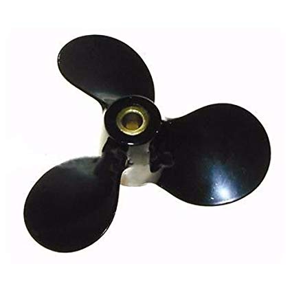 Michigan 12109 9" x 9" Pin Drive 3-Blade Aluminum Propeller