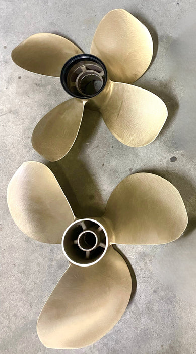 Volvo Penta Duoprop 3843969, 3843970 IPS2 & IPS20 P6 Pod Drive Front & Rear Propeller Set