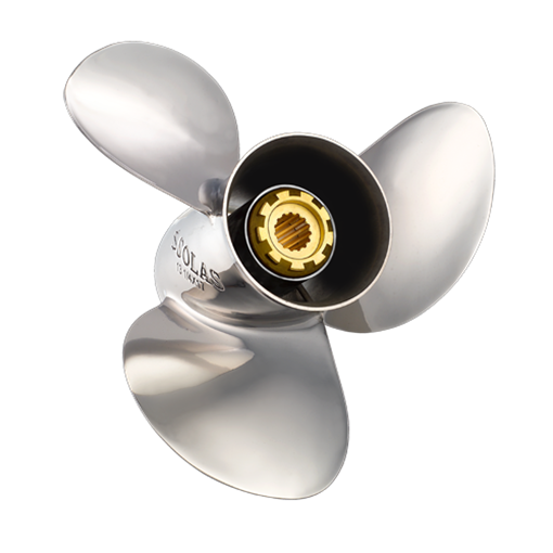 SOLAS 2431-130-19 New Saturn 13" x 19" 3-Blade Stainless Steel Propeller