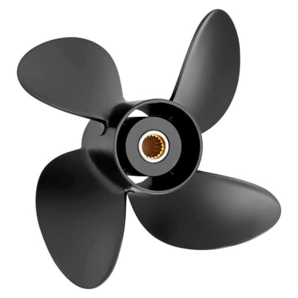 SOLAS 8513-138-19 Volvo Dual 13.75" x 19" 4-Blade Aluminum REAR Propeller