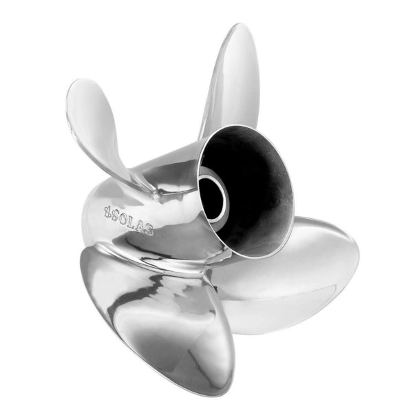 SOLAS 9553-141-18 Rubex HR4 14.125" x 18" 4-Blade Stainless Steel Propeller