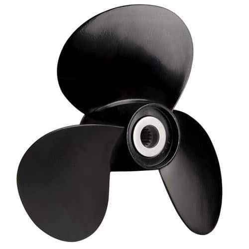 Volvo 854981 Long Hub 15" x 15" 3-Blade Aluminum Propeller