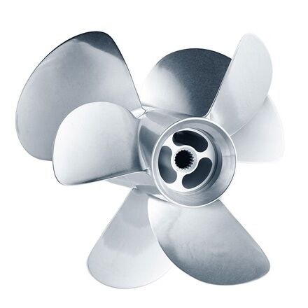 Volvo 3885841 FH5 Set of Stainless Steel Dual Propellers