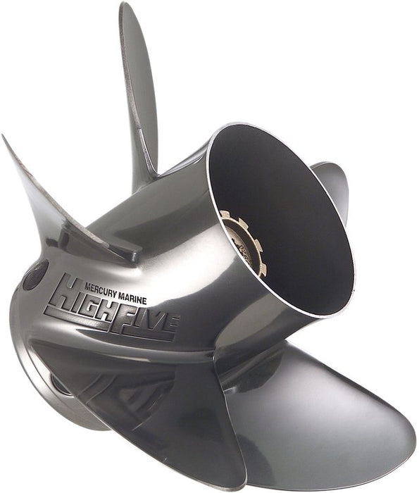 Mercuy 48-815758A46 High Five 13.25" x 19" 5-Blade Stainless Steel Propeller